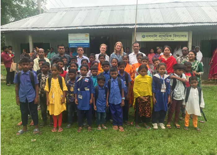 Hei Verden Visits ECDO’s Project Areas