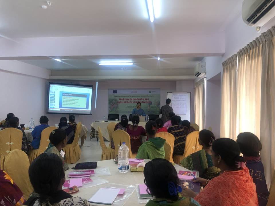 Training Workshop on Leadership and Rights for Tea Garden Women Workers