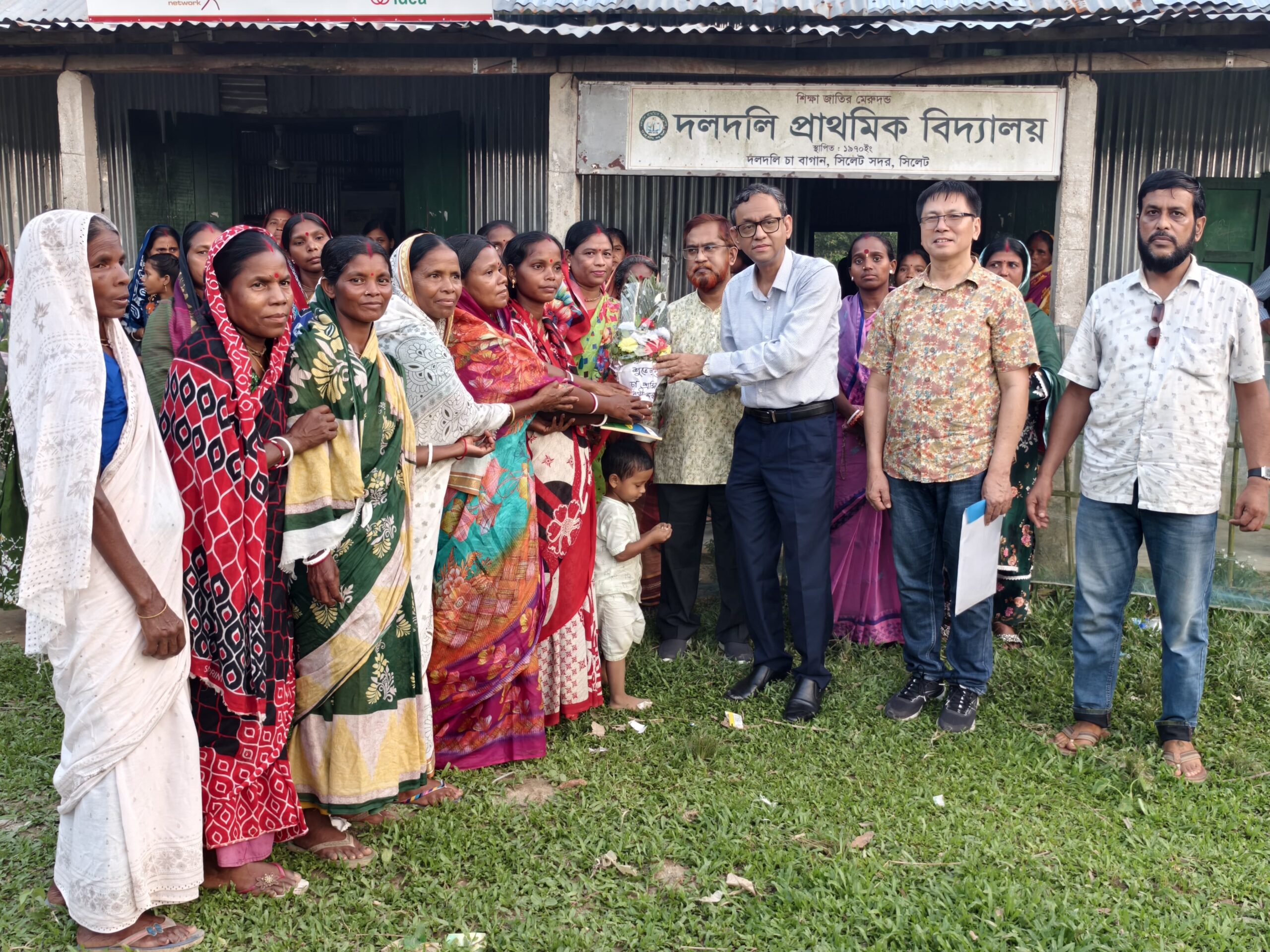CAB president interacted with ECDO’s project participants