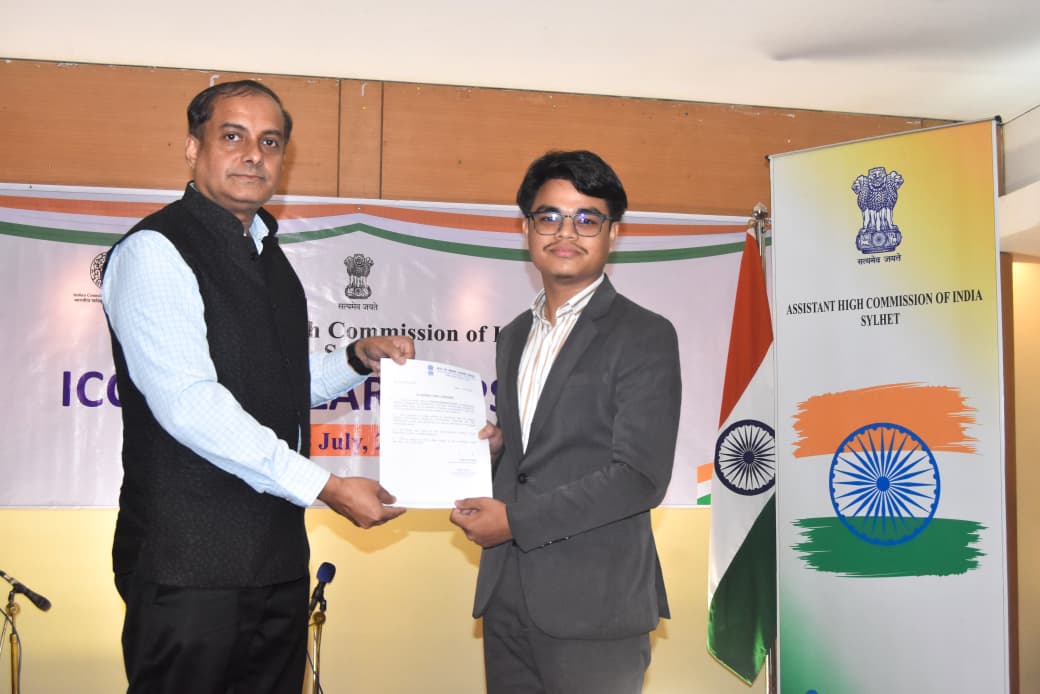 ECDO Celebrates ICCR Scholarship Achievement of Former Manipuri Language Centre Student